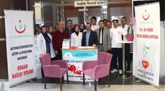 Hastanede Ki Organ Bağışı Standına İlgi Büyük