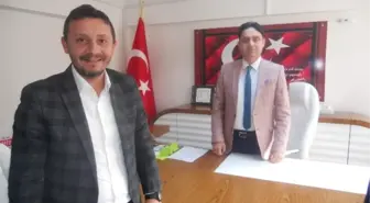 İşadamı Akcan Gölbaşı'ndan Özdemir'e Ziyaret