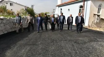 Orduzu Kaldırım Mahallesinde Sıcak Asfalt Çalışması Yapıldı