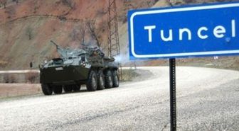 Tunceli'de 22 Köyde Sokağa Çıkma Yasağı