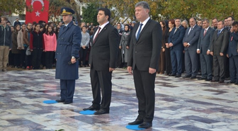 Ayvacık'ta 10 Kasım Anma Töreni