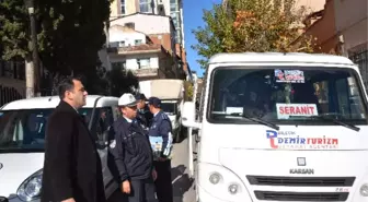 Bilecik'te 'Okul Servis Aracı Özel İzin Belgesi' Denetimleri