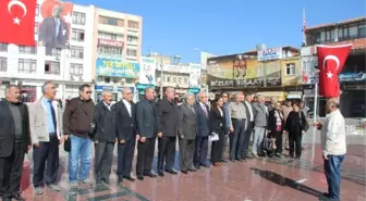 Kilis'te Add ile CHP Alternatif Çelenk Sunma Töreni