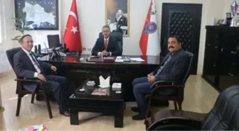 AK Parti İlçe Başkanlarından Kurumlara Ziyaret
