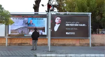 Başkanların Gerginliği Billboardlara Taşındı