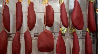 Pastırma Sıcakları' Pastırma Üreticisini Sevindirdi