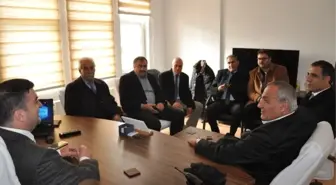 Stk Temsilcileri Emniyet Müdürü Ayhan'ı Ziyaret Etti