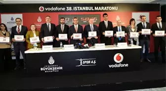 Vodafone 38. İstanbul Maratonu'nun Basın Toplantısı Yapıldı