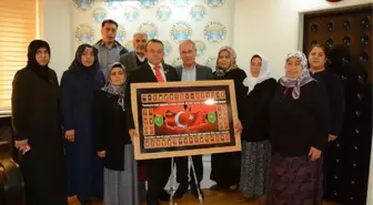 Şehit Ailelerinden Başkan Acar'a Ziyaret