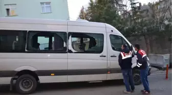 Malkara'da Servis Minibüsüne Tüfekli Saldırı