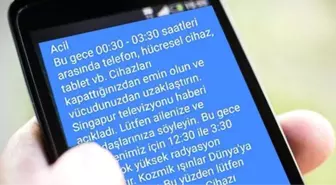 Whatsapp'tan Paylaşılan Radyasyon İddiası Boş Çıktı!