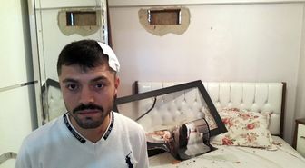 Yatak Odasında Uyuyan Adamın Başına Tuğla Düştü
