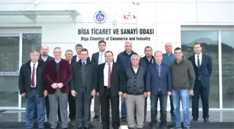 Biga Ticaret Borsası'ndan Biga Tso'ya Ziyaret