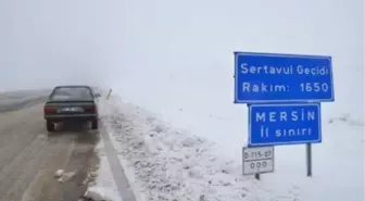 Sertavul Geçidi'nde Ulaşım Kontrollü Sağlanıyor