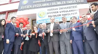 Uygulamalı Bilimler Fakültesinin Açılışı Yapıldı