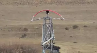 Kars'ta Yüksek Gerilim Hatlarına Kuşlar İçin Yalıtım