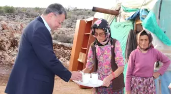 Başkan Turgut'tan, Yörük Aileye Ziyaret