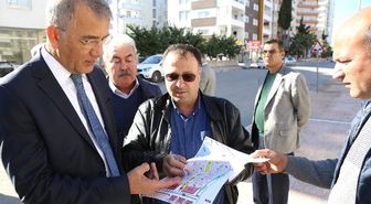 Mezitli'deki Çarşamba Pazarı'nın Üzeri Kapatılıyor
