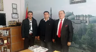 Seyitgazi İlçe Milli Eğitim Müdürü Avcı'ya Nezaket Ziyareti