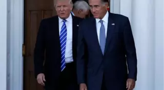 Donald Trump, Eski Başkan Adayı Mitt Romney ile Görüştü