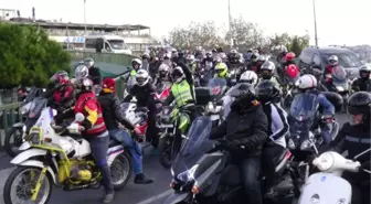 Motorsikletliler İstanbul Turu ile ' Çocuk İstismarı Düzenlemesi'Ne Dikkat Çekti