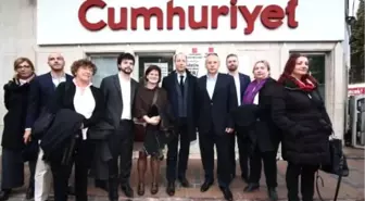 Avrupalı Heyetten Cumhuriyet Gazetesi'ne Ziyaret