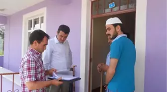 Kaymakam Şekerci'den Mahalle Ziyareti