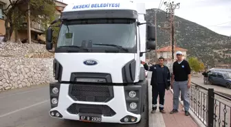 Akseki Belediyesi Araç Parkını Güçlendirdi