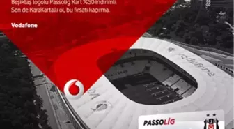 Vodafone'la Passolig %50 İndirimli