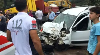 Zonguldak'ta Trafik Kazası: 2 Yaralı