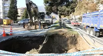 Ordu Sahil Yolunda Çökme Meydana Geldi