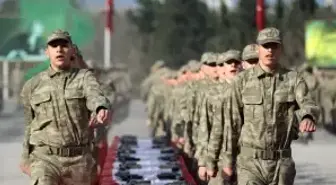 Acemi Eğitimini Tamamlayan Askerlerin Yemin Töreni