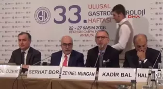Antalya Profesör Bor Türkiye'de Her 10 Kişiden 7'sinde Sindirim Sistemi Hastalığı Var