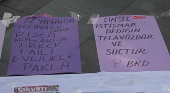 Bodrum'da Kadınlardan Şiddete Karşı Eylem