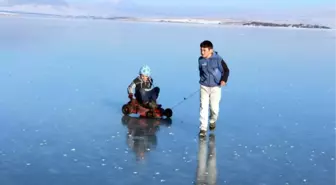 Çıldır ve Aktaş Gölleri Dondu