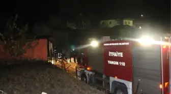 Havza'da Ev Yangını