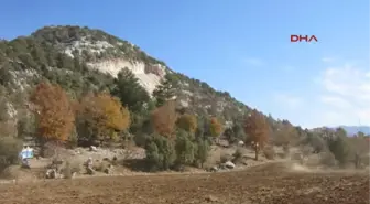 Antalya Taş Ocağındaki Patlatma Görüntülendi