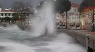 Tekirdağ'da Balık Avına 'Poyraz' Engeli