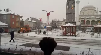 Tokat'ın Başçiftlik İlçesi Beyaza Büründü