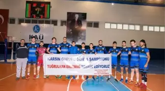 Tvf 1. Ligde Karşılaşması Genç Kafkars Spor: 3 Niksar Belediye Spor: 2