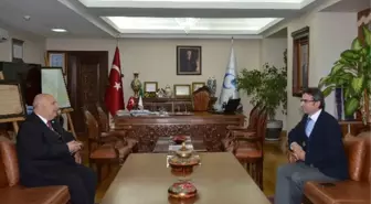 Başsavcı Karabacak, Rektör Gönüllü'yü Ziyaret Etti.