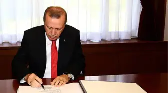 Cumhurbaşkanı Erdoğan'dan Kanun Onayı