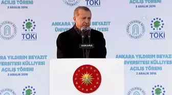 Yıldırım Beyazıt Üniversitesi Esenboğa Külliyesi'nin Açılış Töreni - Cumhurbaşkanı Erdoğan (4)