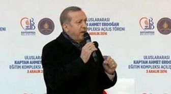 Aktüel Görüntü) Cumhurbaşkanı Erdoğan Babasının Adını Taşıyan İmam Hatip Külliyesini Açtı