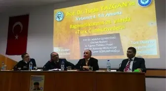 Prof. Dr. Turan Yazgan Anıldı