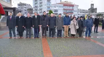 Sinop'ta Engelliler Günü Çelenk Töreni