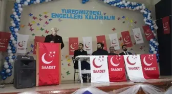 Saadet Partisinden 5. Olağan Kongresi.