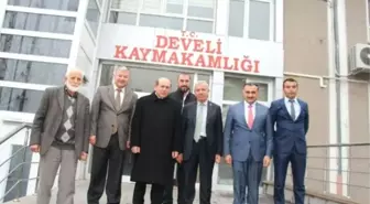 Burhan Kuzu Develi Kaymakamı Duru'yu Ziyaret Etti