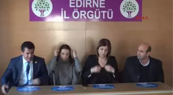 Edirne Hdp'li Beştaş Demirtaş ve Zeydan'a Alenen Işkence Yapılıyor,