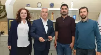 Başkan Bozbey'e Sanata Destek Teşekkürü